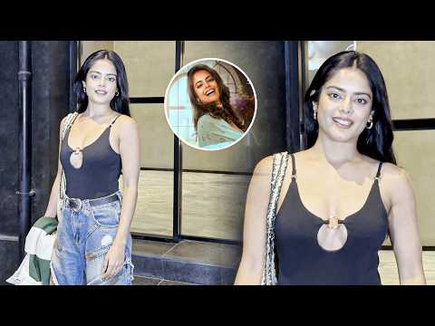 🔥The Raja Saab Actress Riddhi Kumar's Stunning Look For A Screening In Mumbai | Spotted!
