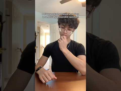 POV you ask someone a question #fyp #relatable #67