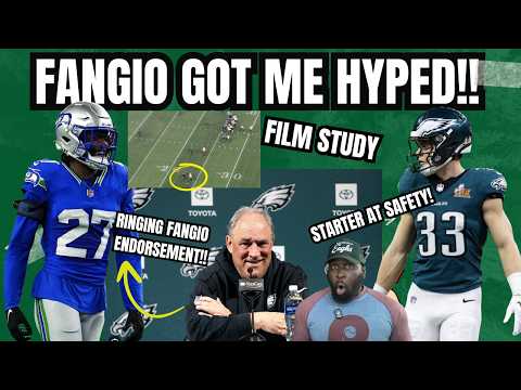 Eagles Study: Fangio TALKIN' THAT SH*T! | Riq Woolen got best endorsement ever! | Coop at S!