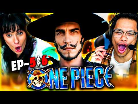 ONE PIECE (LIVE ACTION) EPISODES 5 & 6 REACTION – ZORO VS MIHAWK WAS INSANE!! – REVIEW