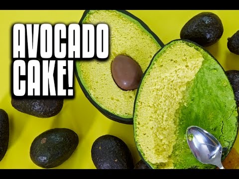 How To Make an AVOCADO CAKE! Green-Dyed VANILLA Cake With A Surprise-Inside CHOCOLATE PIT! - UCvM1hVcRJmVWDtATYarC0KA