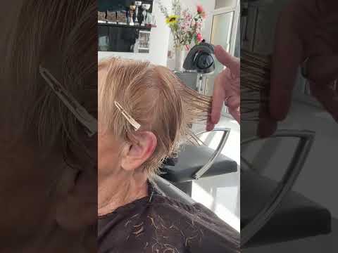 Cut layer haircut short #haircut #hairstyle #beauty #hair #video #bloeup #hairstyles #video