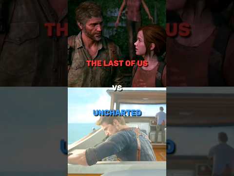 The Last Of Us vs Uncharted | #shorts #edit #versus #tlou #uncharted #gameshorts