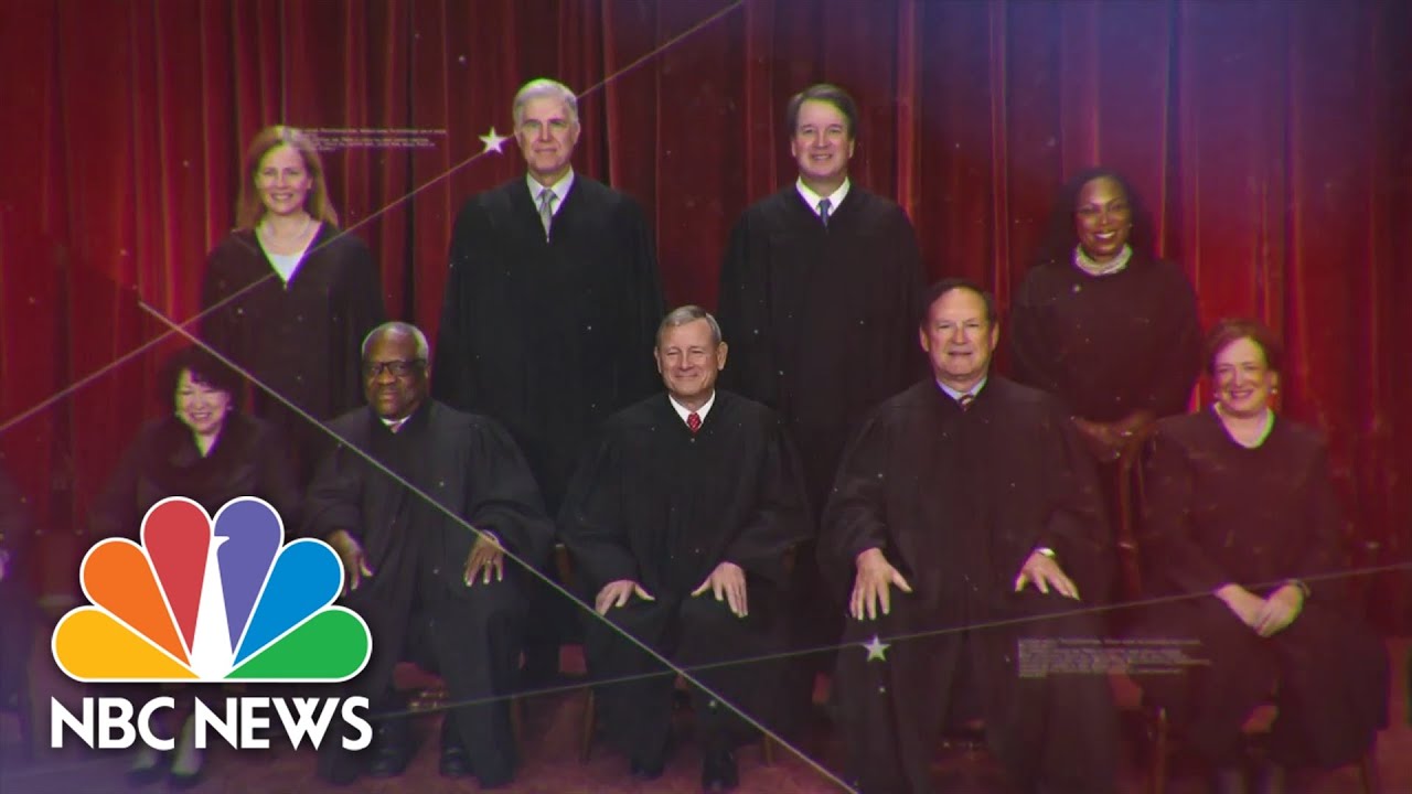Chuck Todd: Supreme Court justice robes are ‘no longer black,’ ‘they’re red and blue’