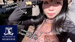A Day In The Life Of A PhD Student in UniMelb Vlog