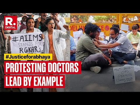 Justice For Abhaya: AIIMS Doctors Run Free OPD Services Outside Health Ministry