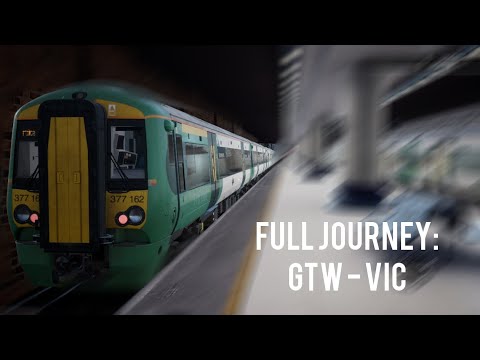 TSW2 Full Journey, Gatwick Airport - London Victoria