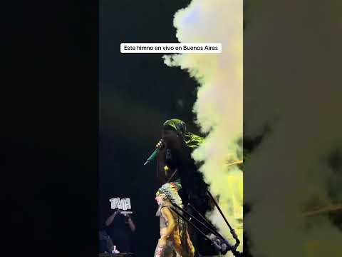 Este himno en vivo en Buenos Aires