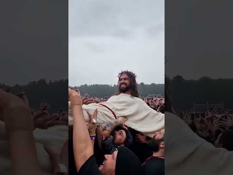 Holly Rock 🤣🤣 #ai #funny #jesus #aiartcommunity #shorts #ytshorts