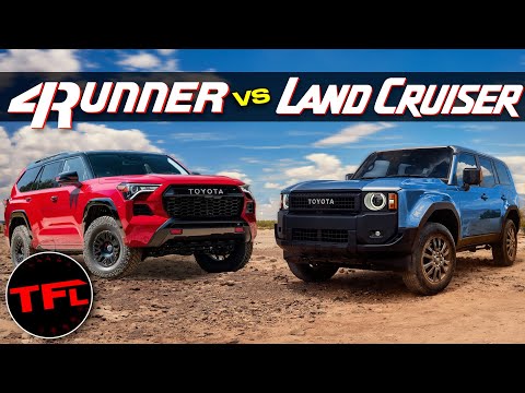 Toyota 4Runner vs Land Cruiser: Pricing, Features, and Off-Road Capabilities