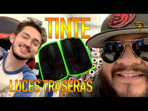PONIENDO TINTE EN MIS LUCES TRASERAS | Herma Graphix | Rambox Design