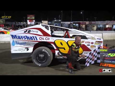 Lebanon Valley Speedway | Modified Feature Highlights | 7/11/26 - dirt track racing video image