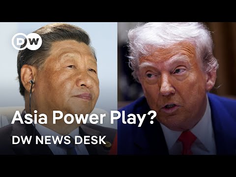 Can Beijing capitalize on Trump’s tariff turmoil and expand its influence in Asia? | DW News Desk