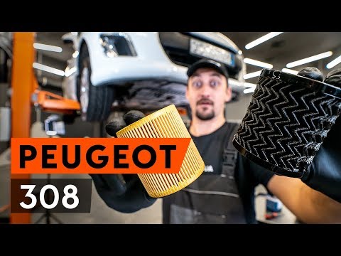 Come cambiare l'olio della Peugeot 308 MK1