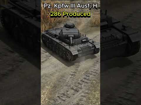 German WW2 Panzer III Tanks #ww2 #tank #weapons
