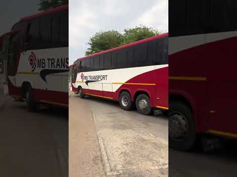 MB Transport marcopolo Andare class leaving Pretoria for Zimbabwe #automobile #bus #travel