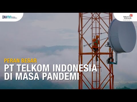 PERAN BESAR PT TELKOM INDONESIA DI MASA PANDEMI | Katadata Indonesia
