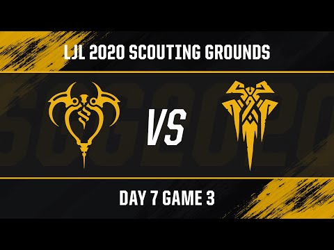 ZAU vs FRE｜LJL 2020 Scouting Grounds Day 7 Game 3