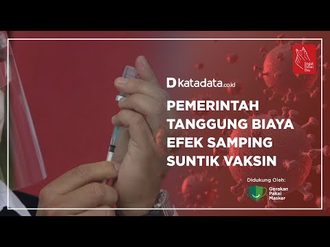 Pemerintah Tanggung Biaya Efek Samping Suntik Vaksin | Katadata Indonesia