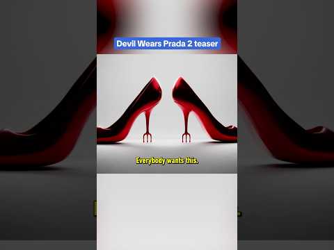 Meryl Streep, Anne Hathaway, Emily Blunt, Stanley Tucci reprise their roles in Devil Wears Prada 2!