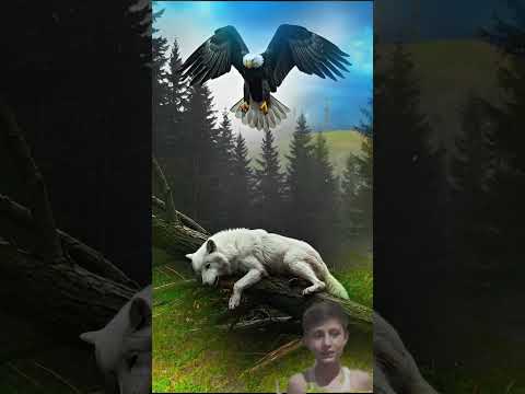 Wild Life The Most Big Eagle And Wolf Shorts  #amazinganimalsanimalkingdom