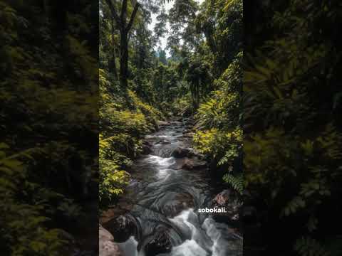Stunning Water Ripples Nature ASMR Waterfall Sounds River Relaxation