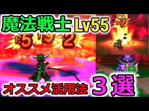 【ドラクエウォーク】魔法戦士Lv55、オススメ活用法３選！このキャラなんでも出来ます