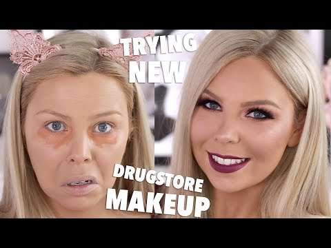 TESTING OUT NEW DRUGSTORE MAKEUP! - UChplUdodMCdfZfmTQbRhNWw