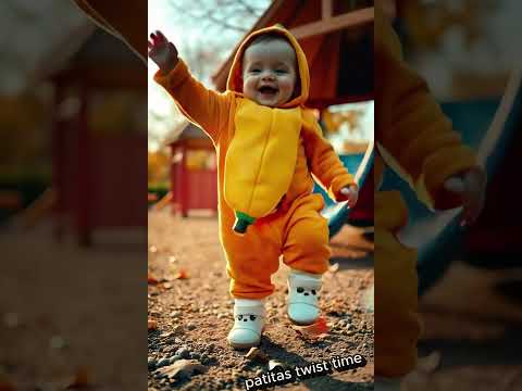Cutest Baby Chicken Dance at the Playground! #baby #banano #chickenbananadance #ia 치킨 바나나 아기