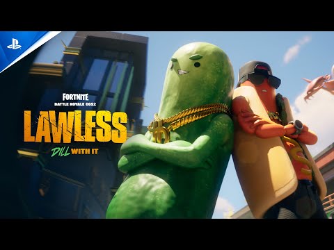 Fortnite - Battle Royale: Chapter 6 Season 2 - LAWLESS Cinematic Gameplay Trailer | PS5 & PS4 Games