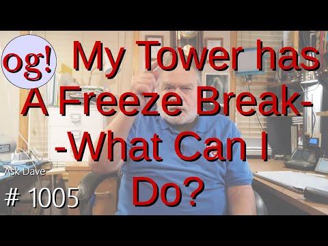 My Tower has a Freeze Break--What Can I Do? (#1005)
