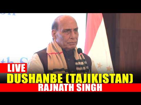 LIVE: Rajnath Singh Attends Cultural Event Organised By Indian Diaspora | Dushanbe (Tajikistan)
