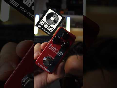 TC Electronic Sub N Up mini. Need funk? Dis got funk.