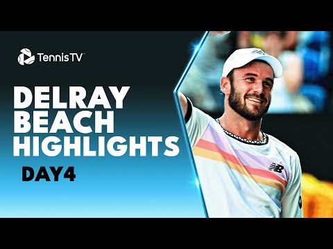 Paul Faces Kudla; Fritz Battles Gomez, Wolf & Mannarino Duel | 2023 Delray Beach Day 4 Highlights