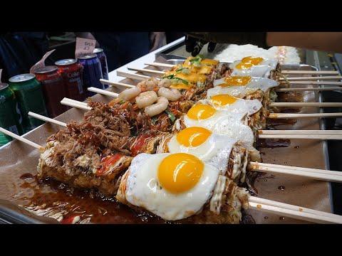일본식 인기있는 길거리음식 몰아보기! / japanese style popular street food collection