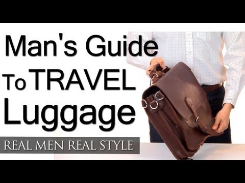 Man's Guide To Travel Luggage - Weekender - Suitcases - Backpacks - Messenger - Dopp Bags - UCmRfQHc3U4fV1-i8Ry1HmtA