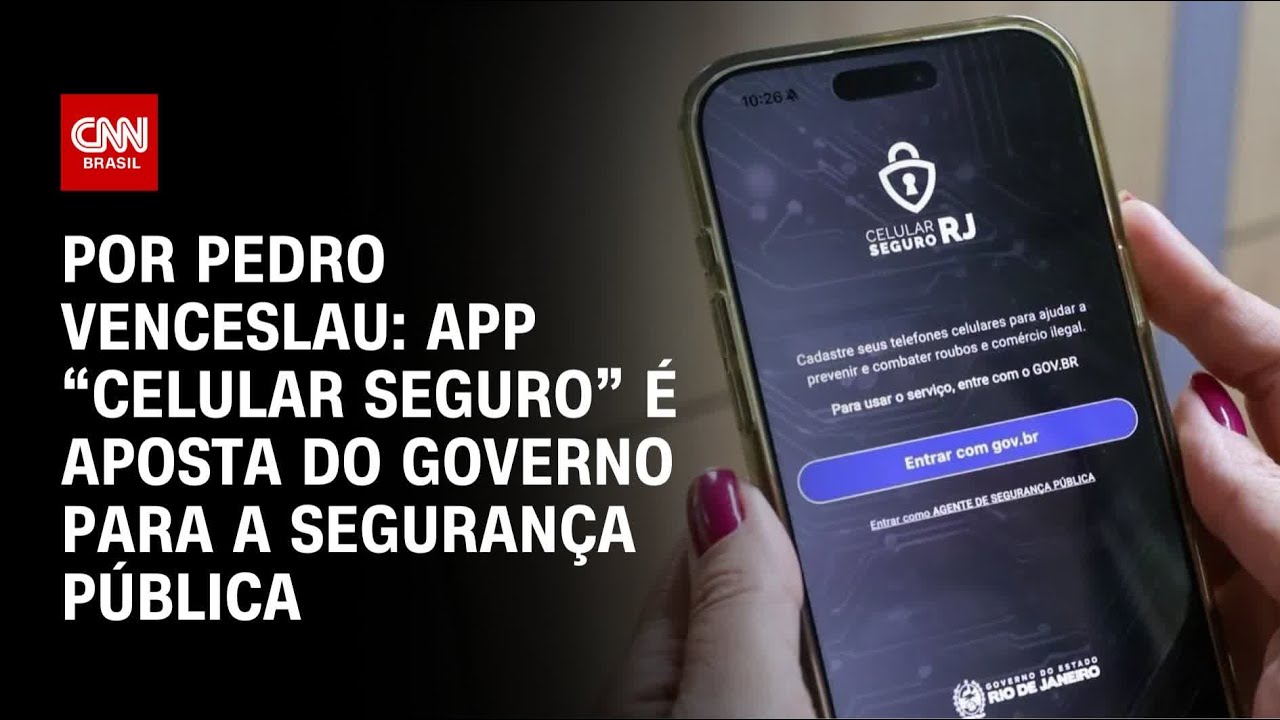 Análise App Celular Seguro é aposta do governo para a segurança pública | CNN ARENA