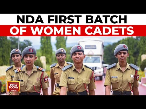 NDA's First Female Cadets Graduate Alongside 300+ Male Peers In Pune | India Today News
