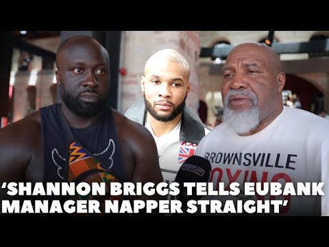 SHANNON BRIGGS ‘TELLS IT STRAIGHT’ TO EUBANK MANAGER NAPPER | TYSON FURY RETURN | DAVID HAYE BEEF