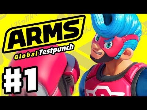 ARMS Global Testpunch Gameplay Part 1 (Nintendo Switch) - UCzNhowpzT4AwyIW7Unk_B5Q