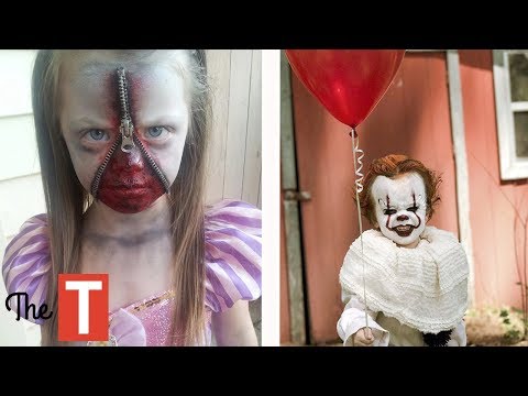 10 EPIC Kids Costume Ideas For Halloween (Pennywise from IT movie, Pablo Escobar, Wonder Woman) - UC4qGmRZ7aLOLfVsSdj5Se2A