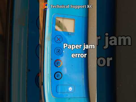 HP smart tank 319 Paper jam problem #hpsmart #printer #paper #jam #error #solution