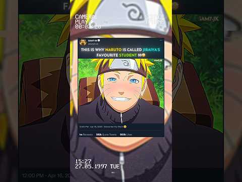 Definitely Student Of Jiraiya 🤯🌚...