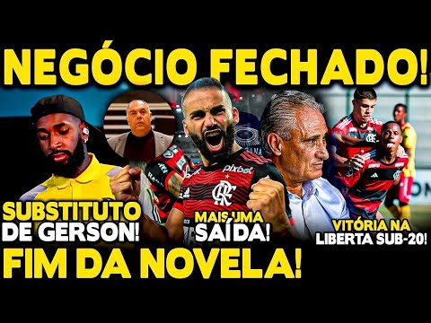 NEGÓCIO FECHADO! CONTRATAÇÃO DE SEGUNDO VOLANTE! DESPEDIDA DE THIAGO MAIA! VITÓRIA NA LIBERTA SUB-20