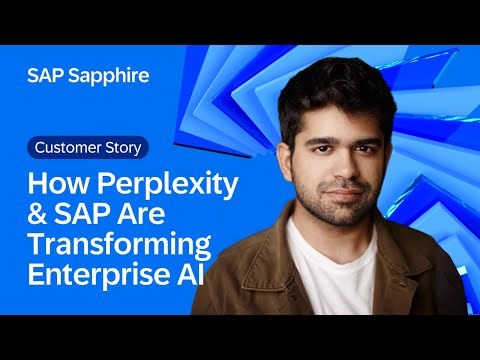 Perplexity & SAP Are Transforming Enterprise AI with Trusted Real-Time Answers | SAP Sapphire 2025