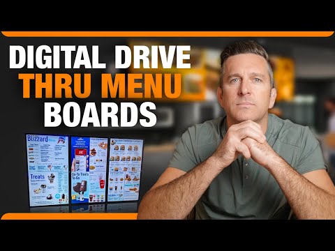 Digital Drive Thru Menu Boards - What you need to know