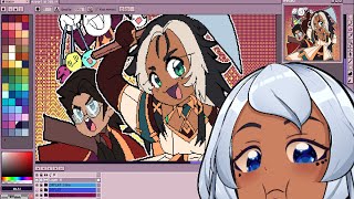 I draw in pixel Now! Life update, and more