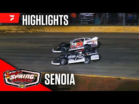 Spring Nationals Super Late Models at Senoia Raceway 3/1/25 | Highlights - dirt track racing video image