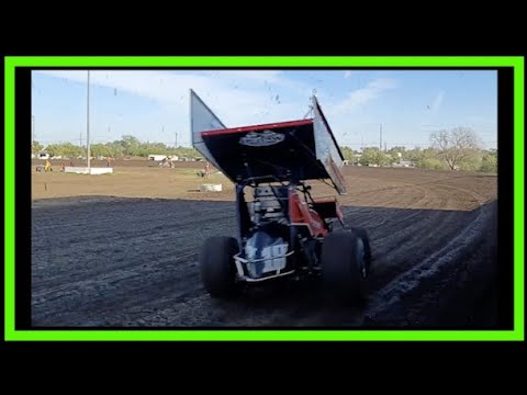 410 Sprint Cars Back At Chico's Silver Dollar Speedway On A Friday Night - dirt track racing video image