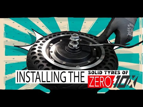 Installing Solid Tyres on the ZERO 10X